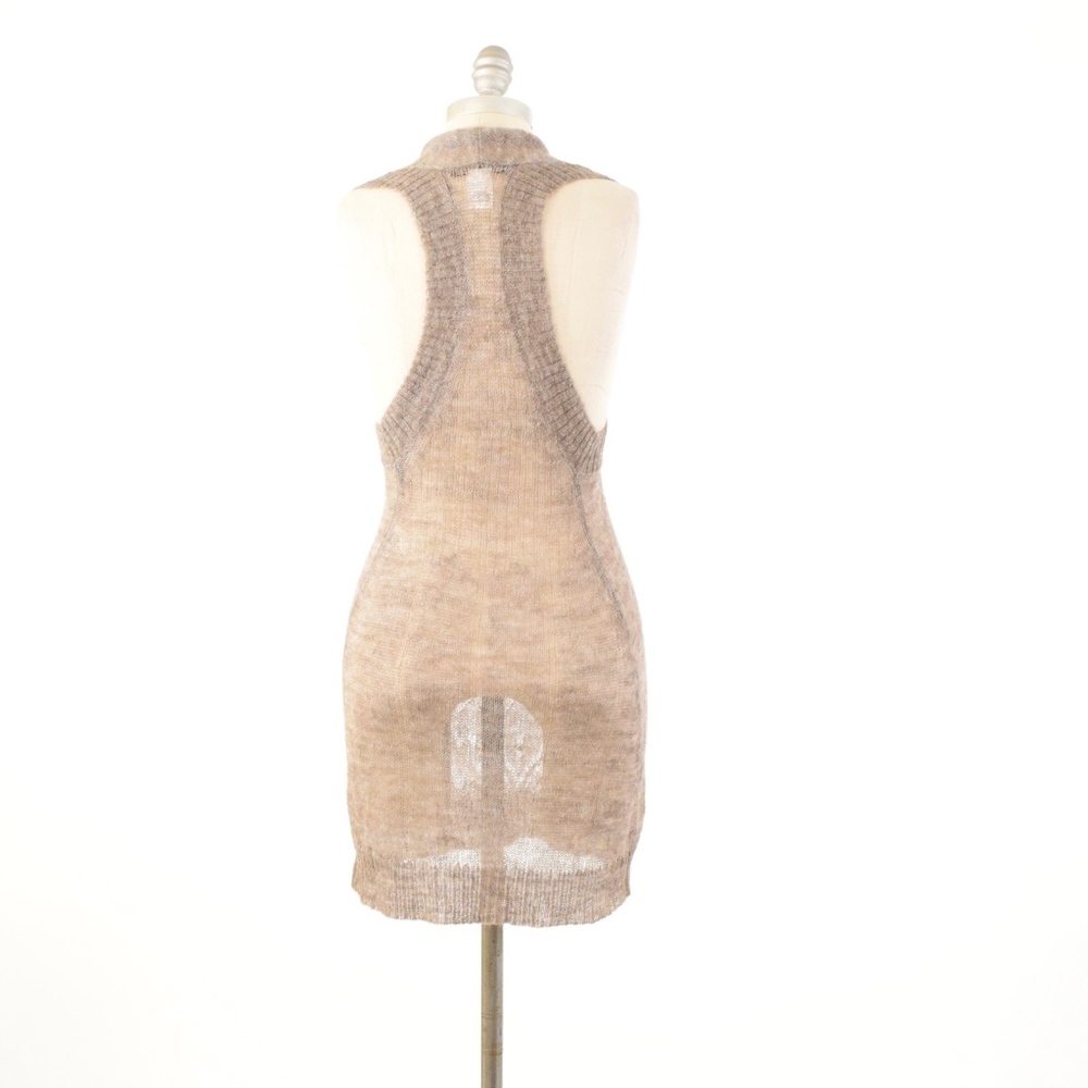 ❌SOLD❌Nanette Lepore Sheer Pointelle Sweater Tunic - Picture 6 of 6